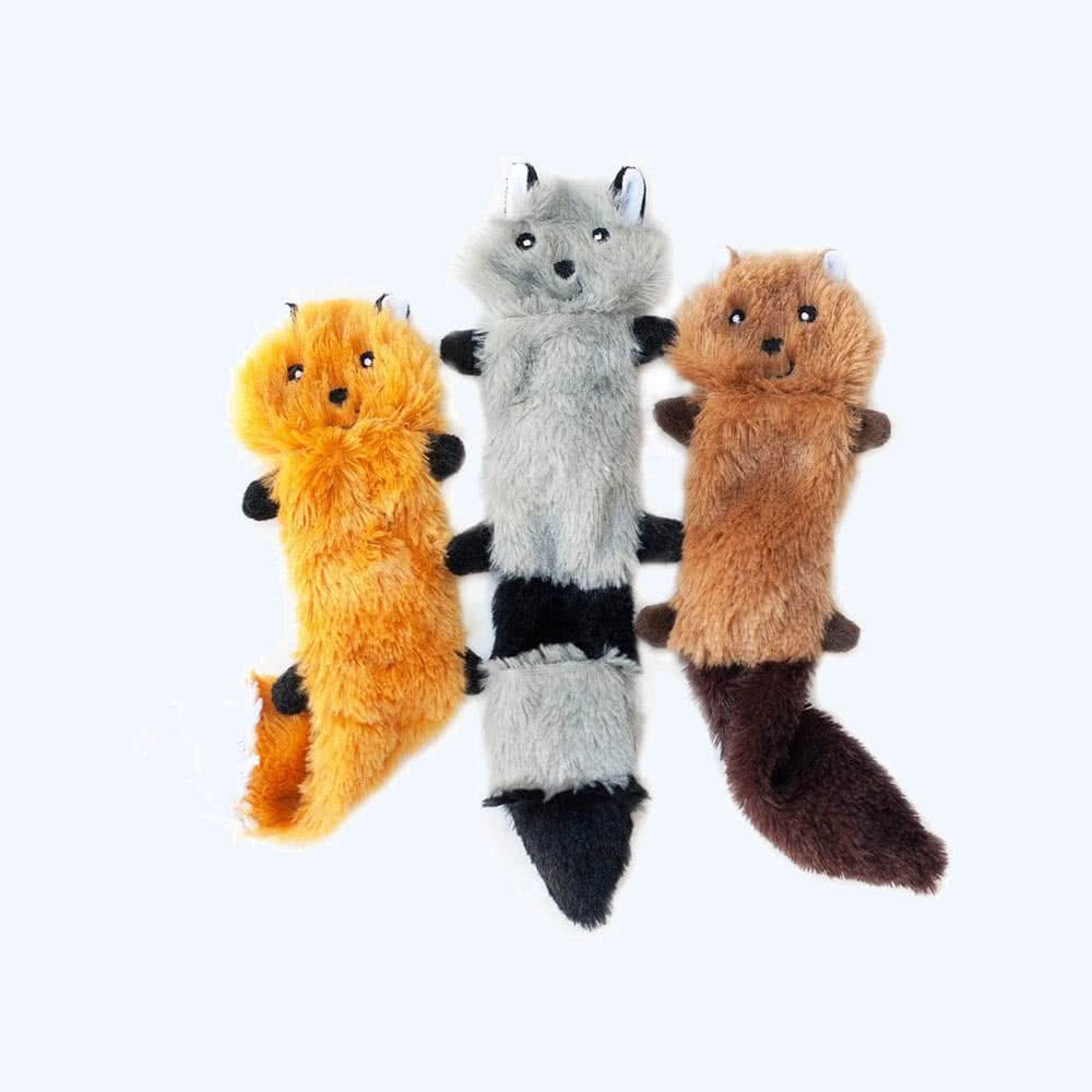 ZippyPaws Skinny Peltz No Stuffing Dog Toy